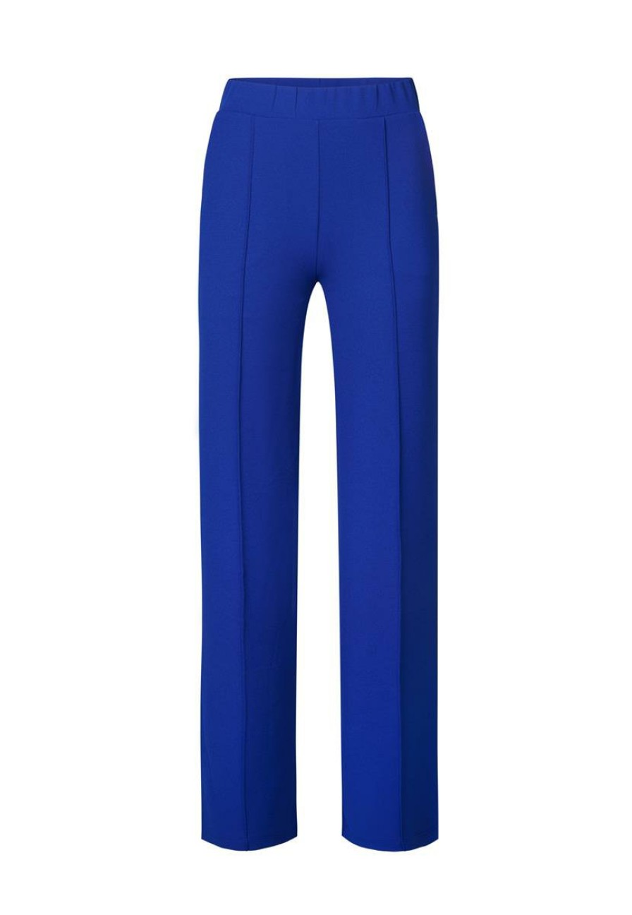 CLOTHING Miss Etam | Broek Wide Leg Blauw 32"