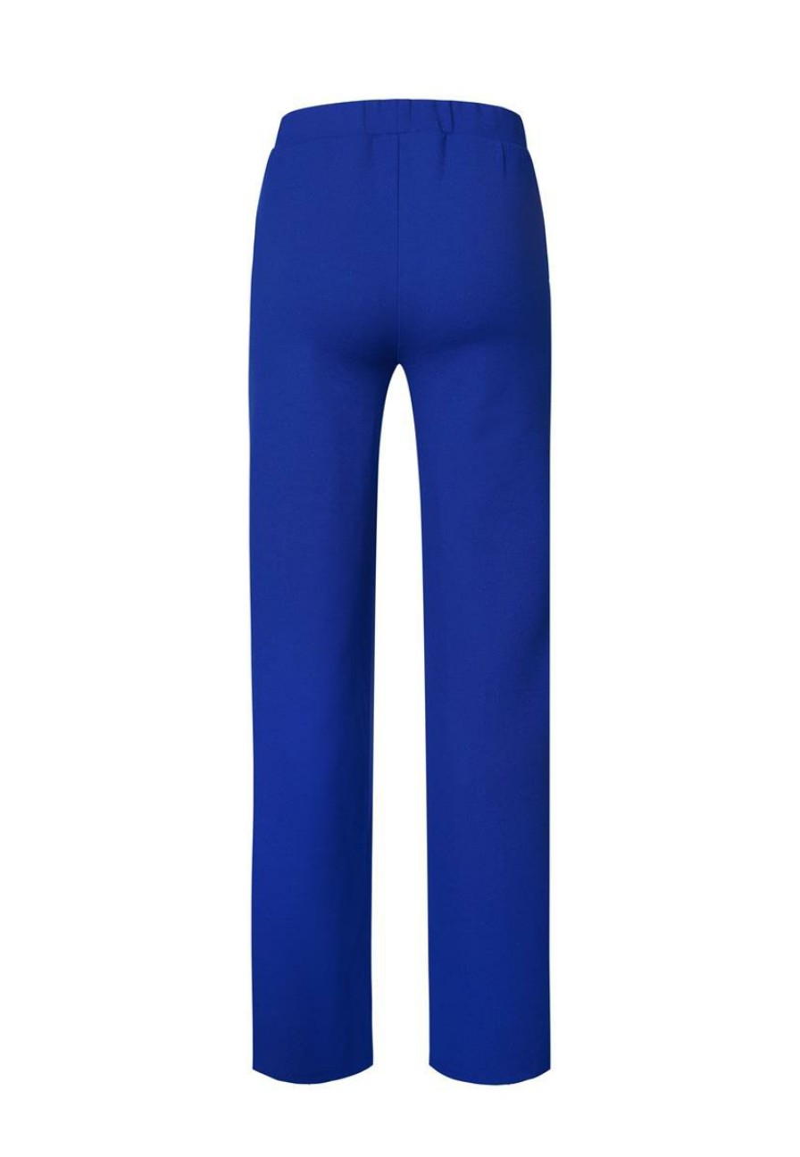 CLOTHING Miss Etam | Broek Wide Leg Blauw 32"