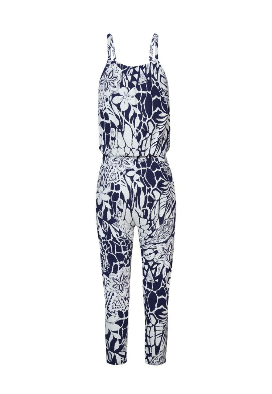 CLOTHING Miss Etam | Jumpsuit Print Blauw