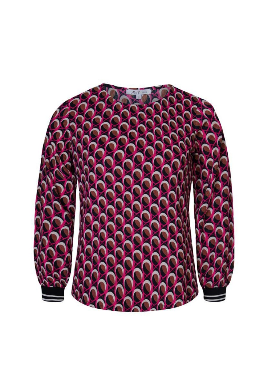 PLUS Miss Etam | Top Print Roze