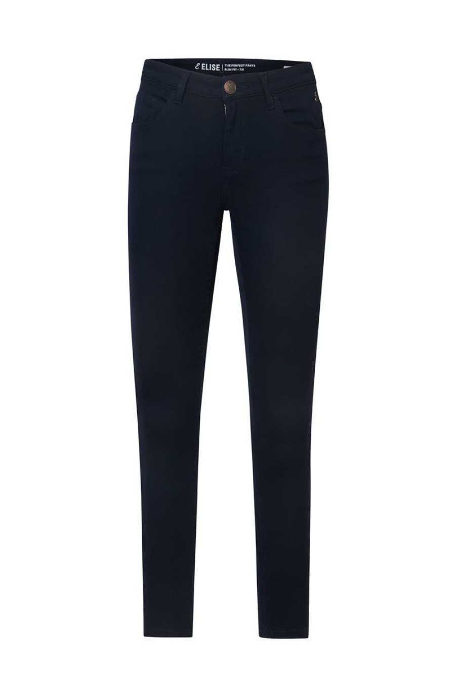 CLOTHING Miss Etam | Broek 'Elise' 7/8 Blauw