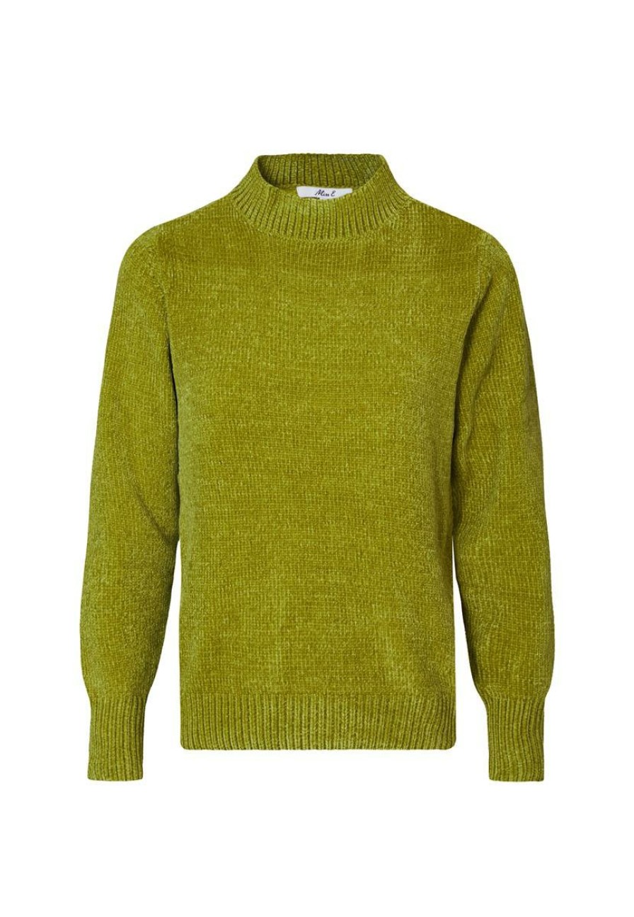 CLOTHING Miss Etam | Trui Chenille Groen