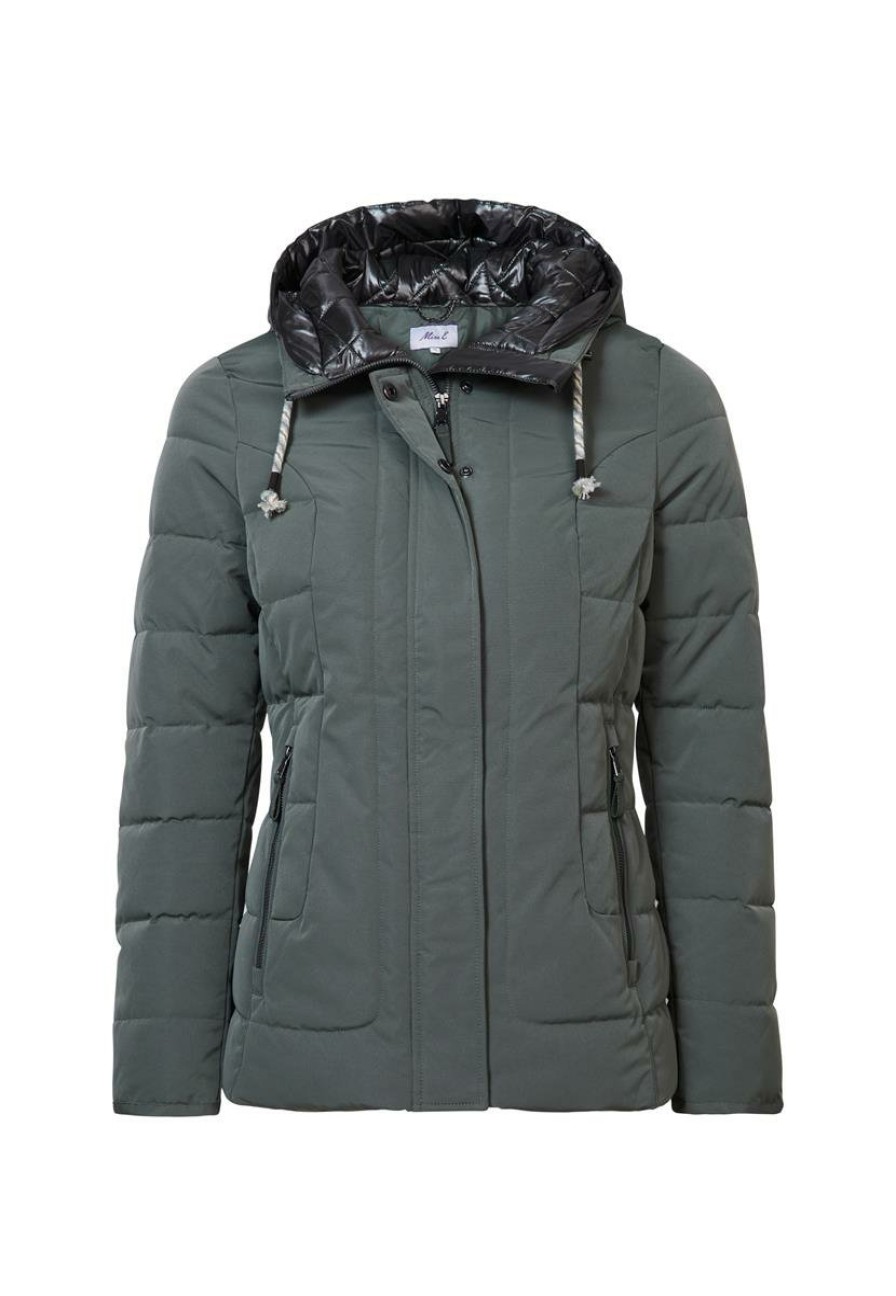 CLOTHING Miss Etam | Jas Padded Groen