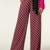 CLOTHING Miss Etam | Broek Print Roze