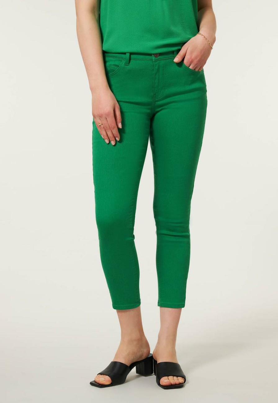 CLOTHING Miss Etam | Broek 7/8 Groen