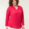 PLUS Miss Etam | Blouse Roze