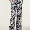 CLOTHING Miss Etam | Broek Print Zwart