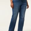 PLUS Miss Etam | Jeans Straight Fit Blauw