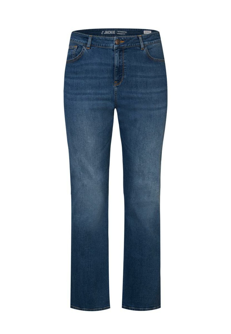 PLUS Miss Etam | Jeans Straight Fit Blauw