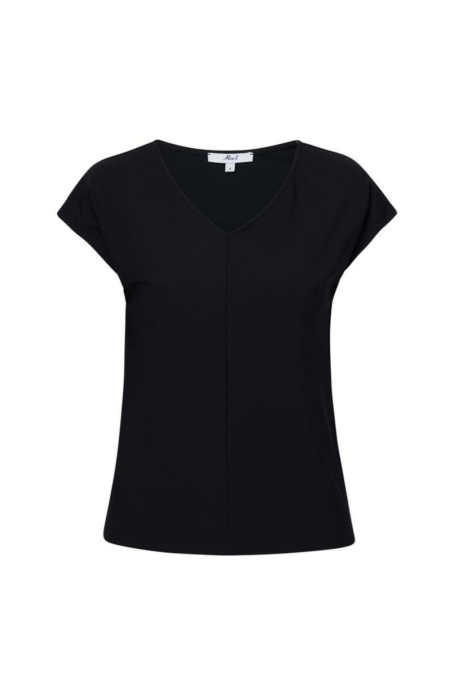 CLOTHING Miss Etam | Top 'Tara' Travel Zwart