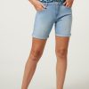 CLOTHING Miss Etam | Short 'Jackie' Blauw