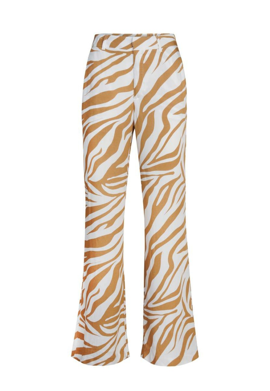 CLOTHING Miss Etam | Broek Print Naturel