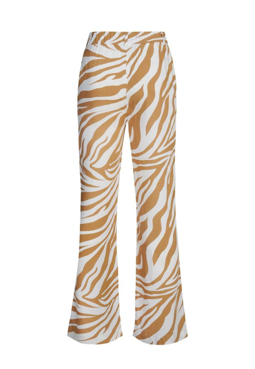 CLOTHING Miss Etam | Broek Print Naturel