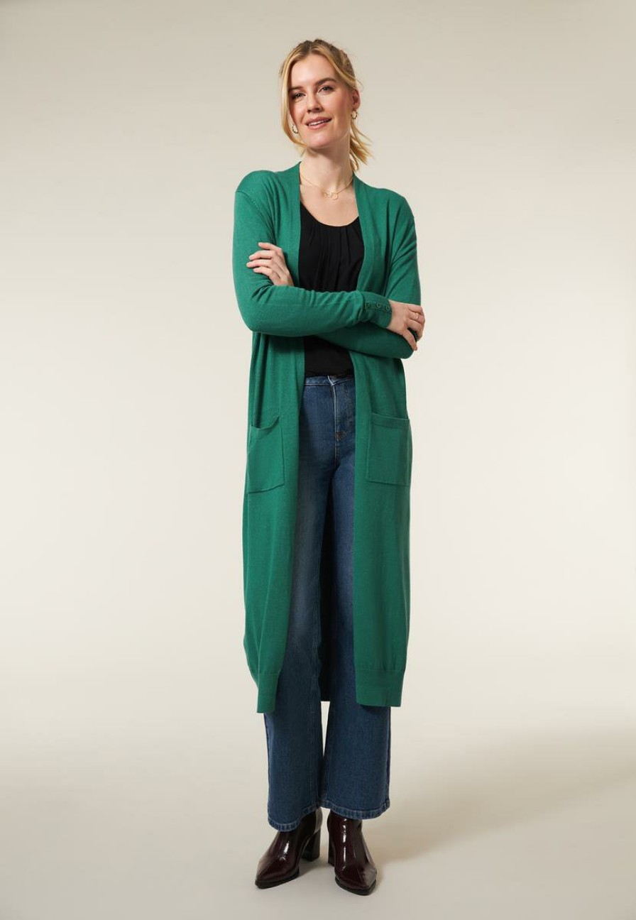 CLOTHING Miss Etam | Vest Lang Groen