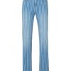 CLOTHING Miss Etam | Jeans Straight Fit Streep Blauw 36"