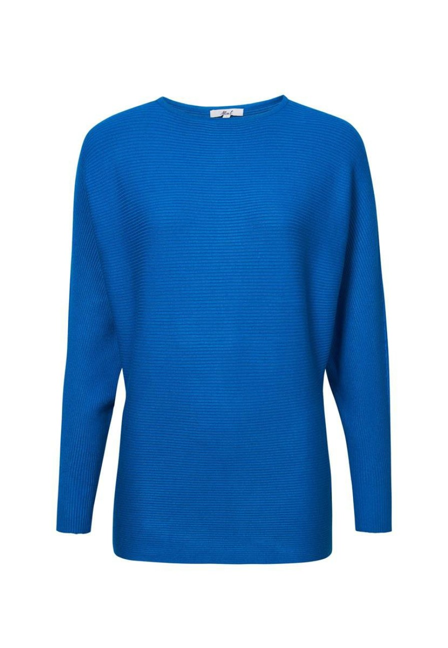 CLOTHING Miss Etam | Rib Sweater Blauw