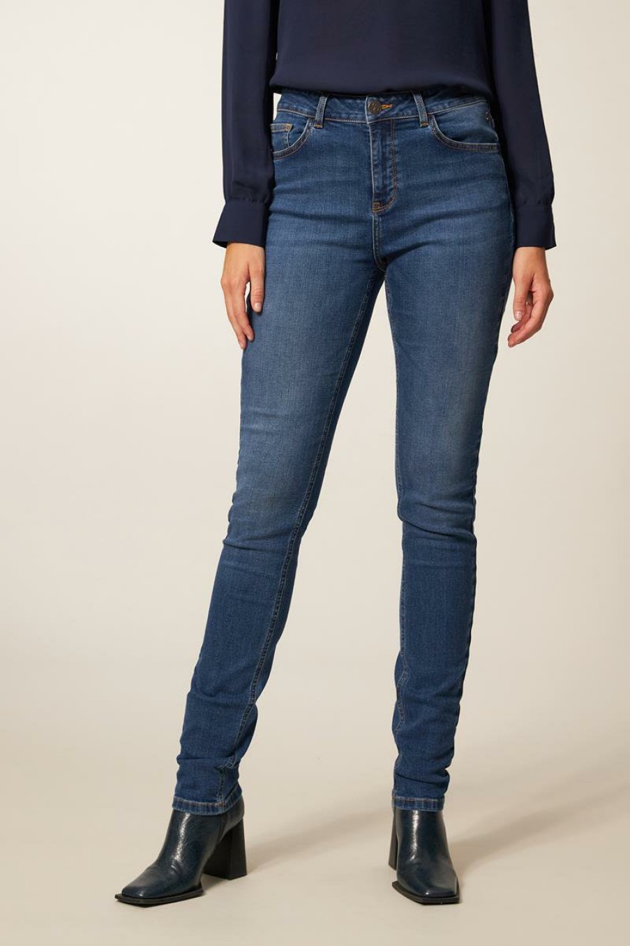 CLOTHING Miss Etam | Jeans Slim Fit Blauw