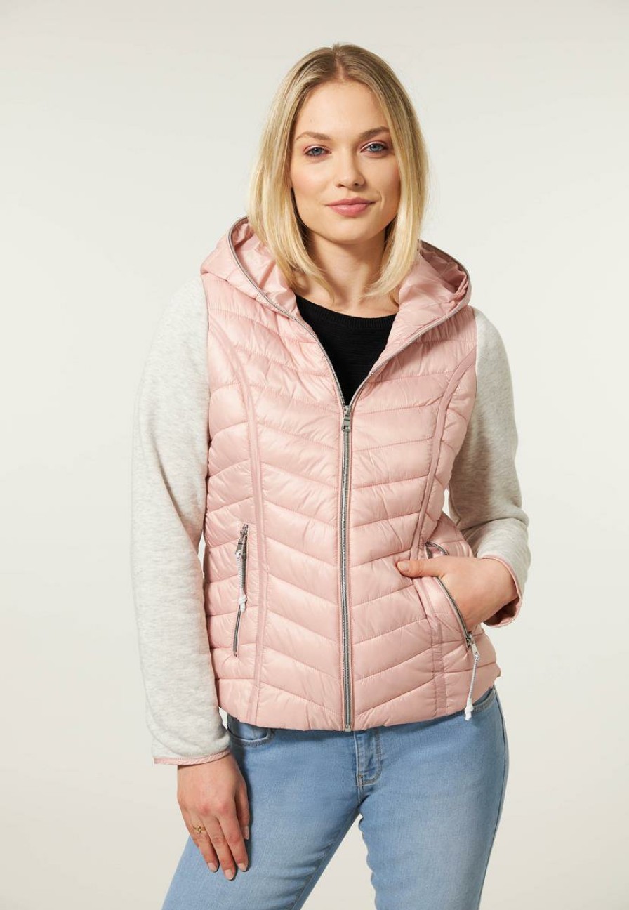 CLOTHING Miss Etam | Jas Padded Roze