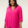 PLUS Miss Etam | Blouse Roze