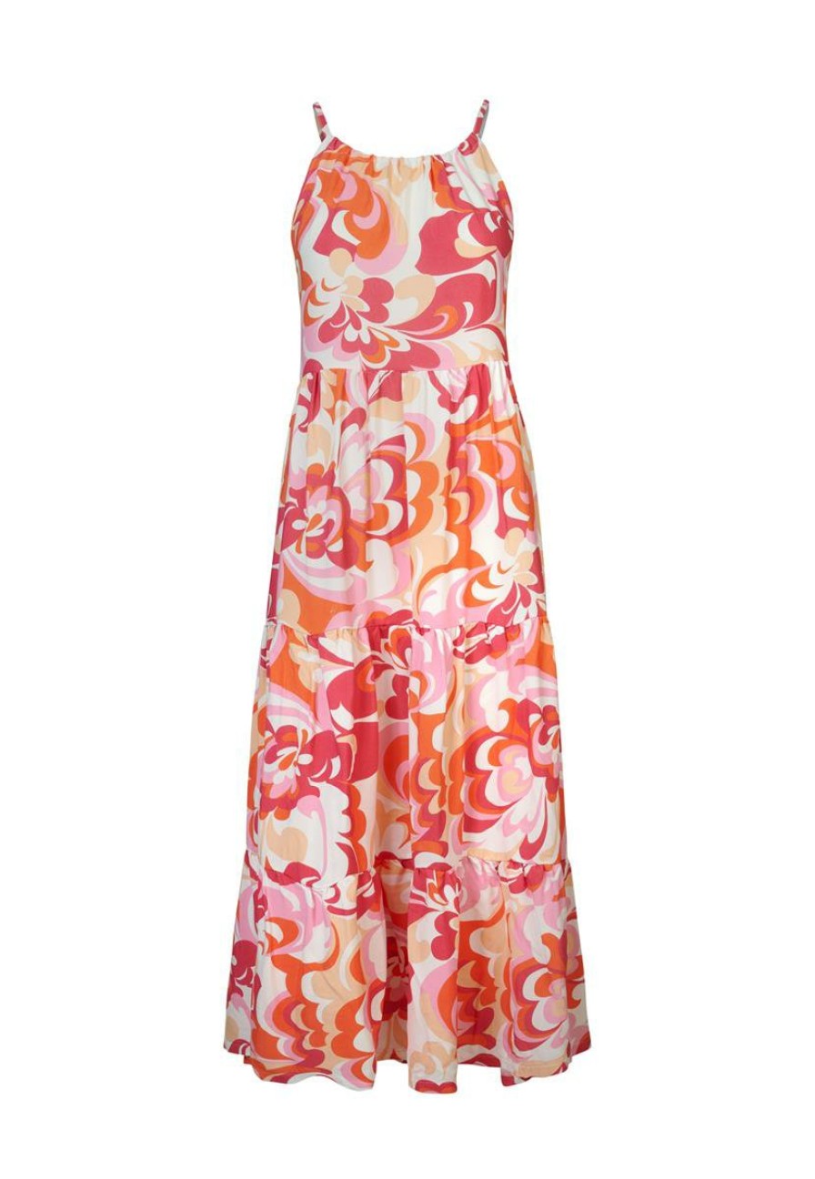 CLOTHING Miss Etam | Jurk Print Roze