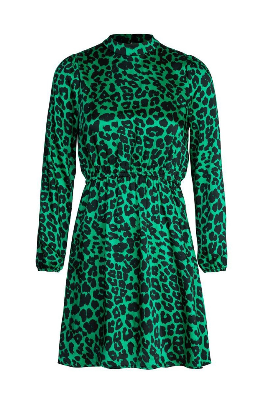 CLOTHING Miss Etam | Jurk 'Olivia' Print Groen