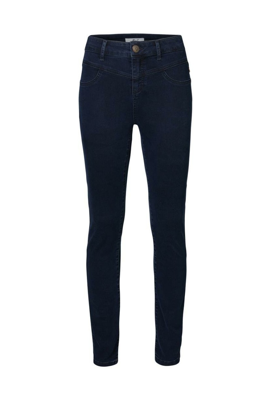 CLOTHING Miss Etam | Broek Powerstretch Blauw 36"