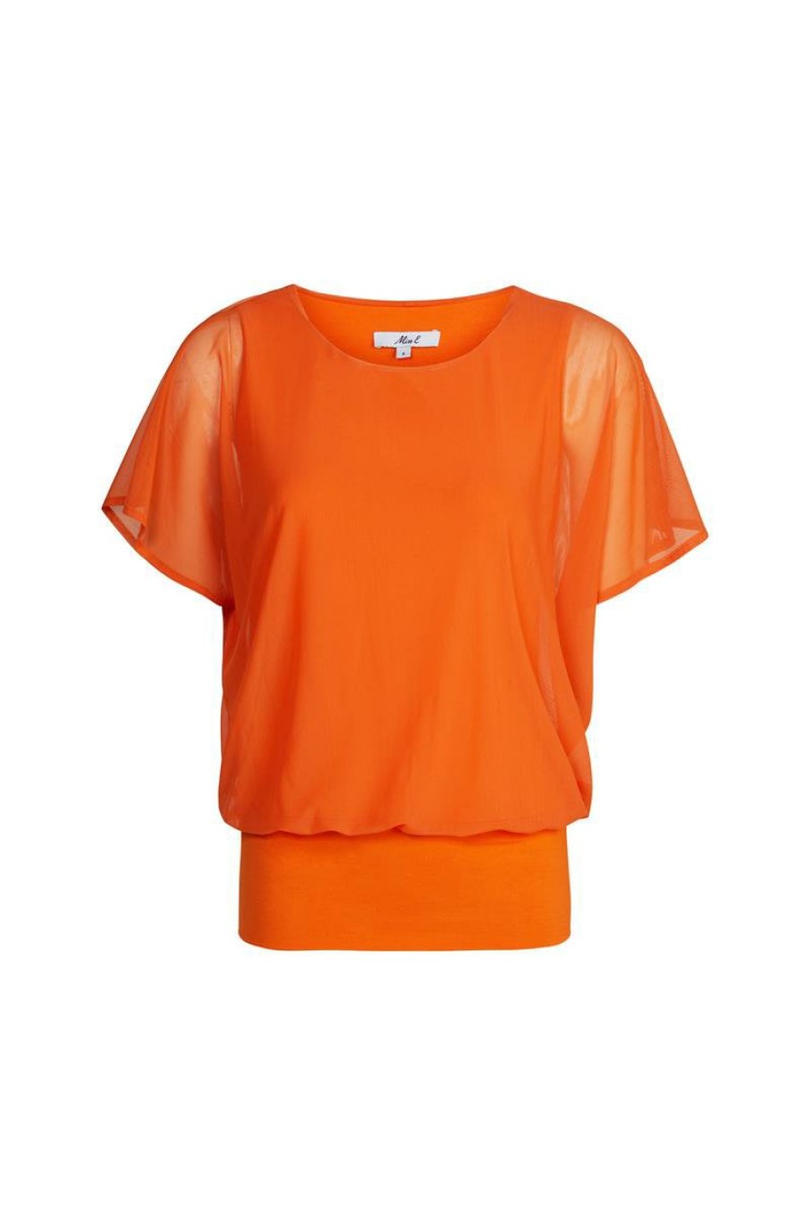 CLOTHING Miss Etam | Top 'Cheryl' Oranje