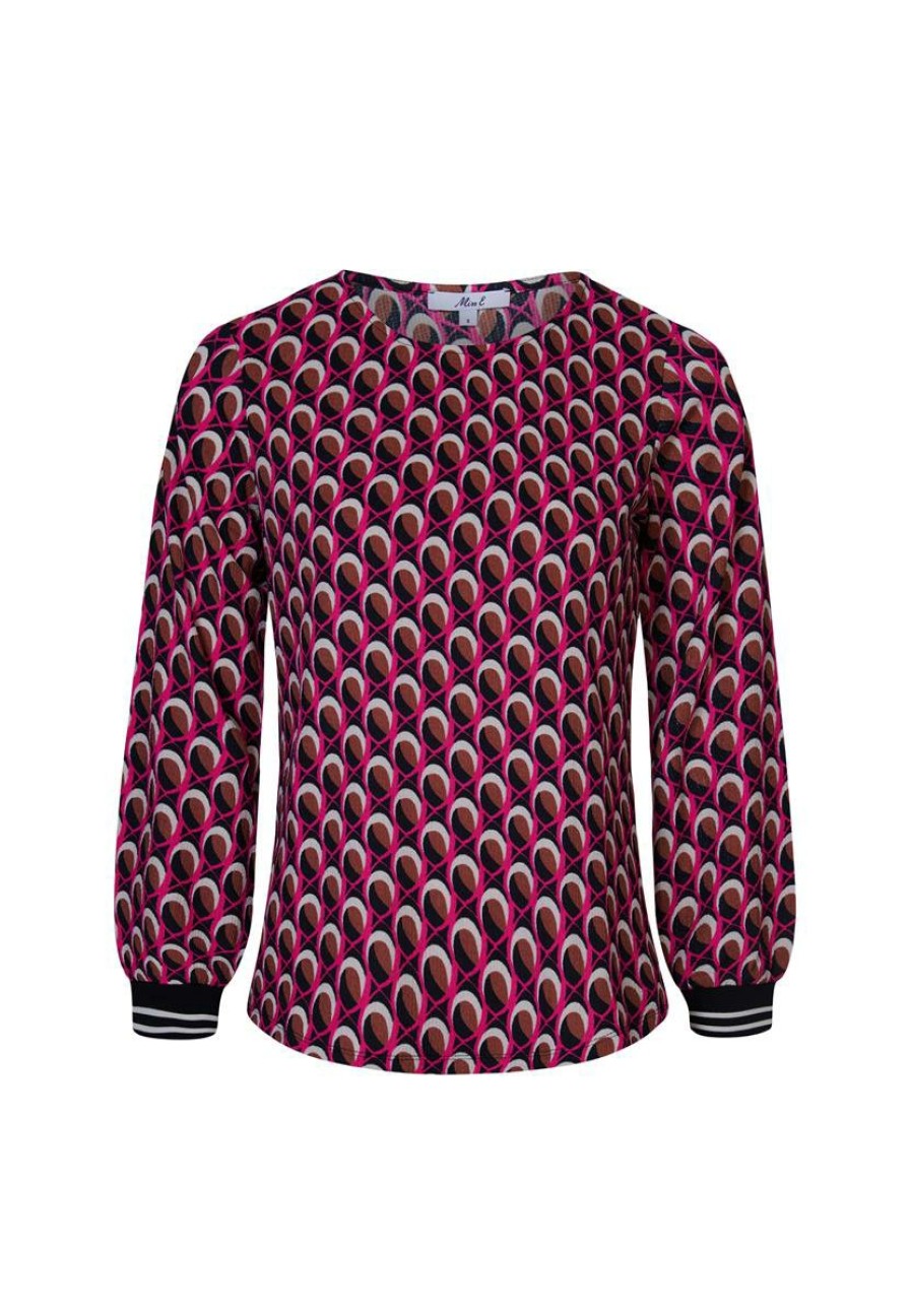 CLOTHING Miss Etam | Top Print Roze