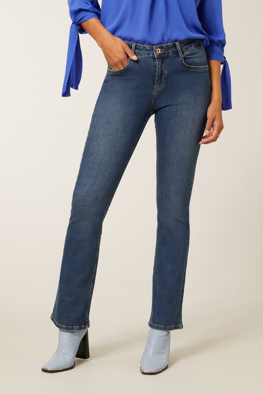 CLOTHING Miss Etam | Jeans 'Ivy' Blauw 32''