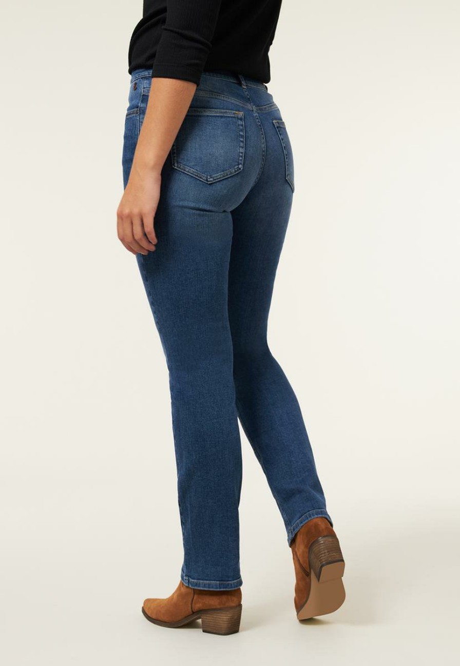 CLOTHING Miss Etam | Jeans Straight Fit Blauw