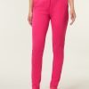 CLOTHING Miss Etam | Jogger Scuba 7/8 Roze