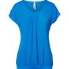 CLOTHING Miss Etam | Top 'Elvi' Blauw