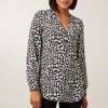 CLOTHING Miss Etam | Blouse 'Lara' Print Zwart