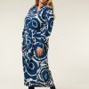 PLUS Miss Etam | Jurk Print Blauw