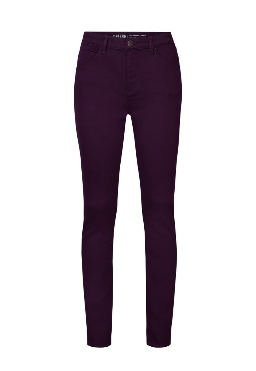 CLOTHING Miss Etam | Broek Paars 36"