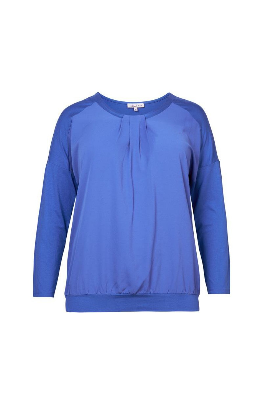 PLUS Miss Etam | Top 'Elvi' Blauw