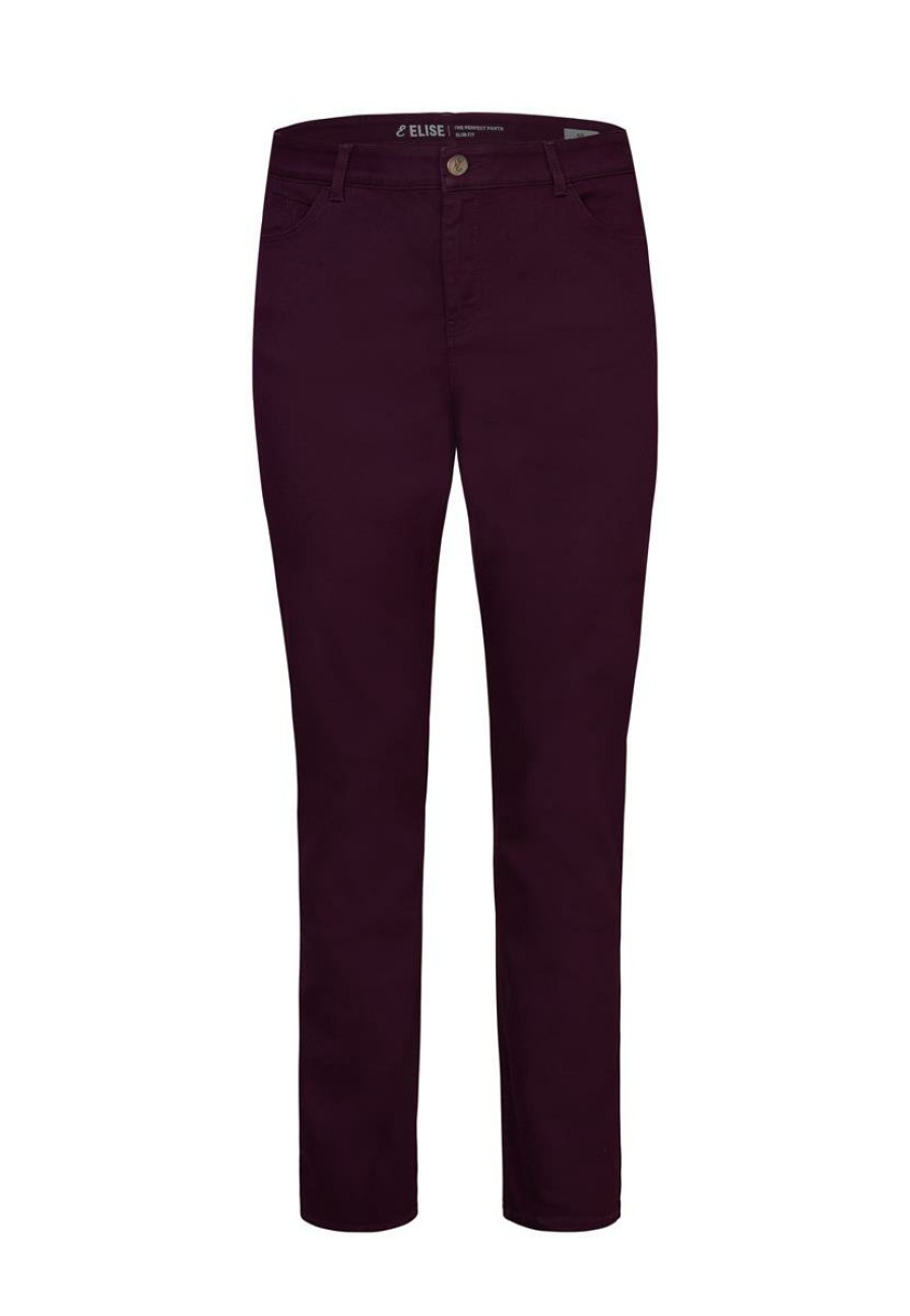 PLUS Miss Etam | Broek Paars 32"