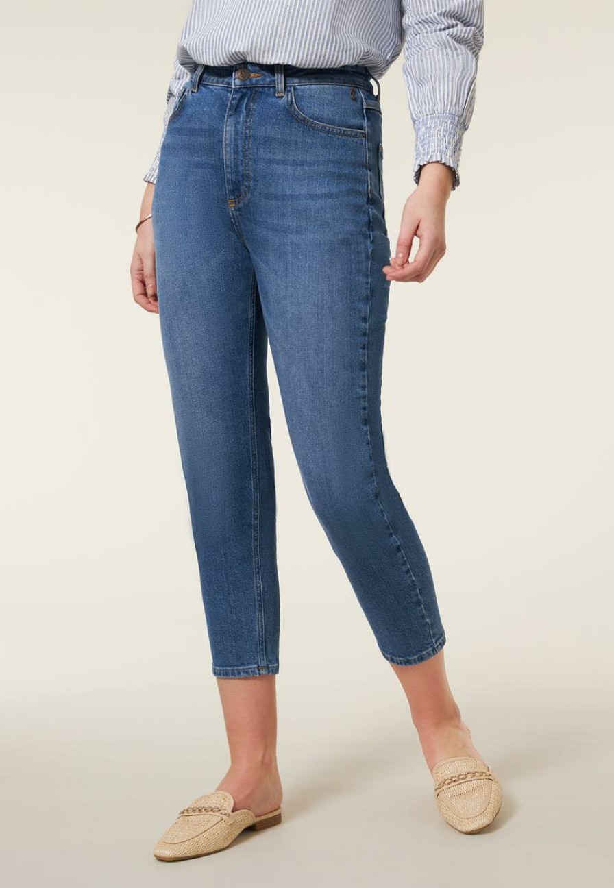 CLOTHING Miss Etam | Jeans Mom Fit Blauw