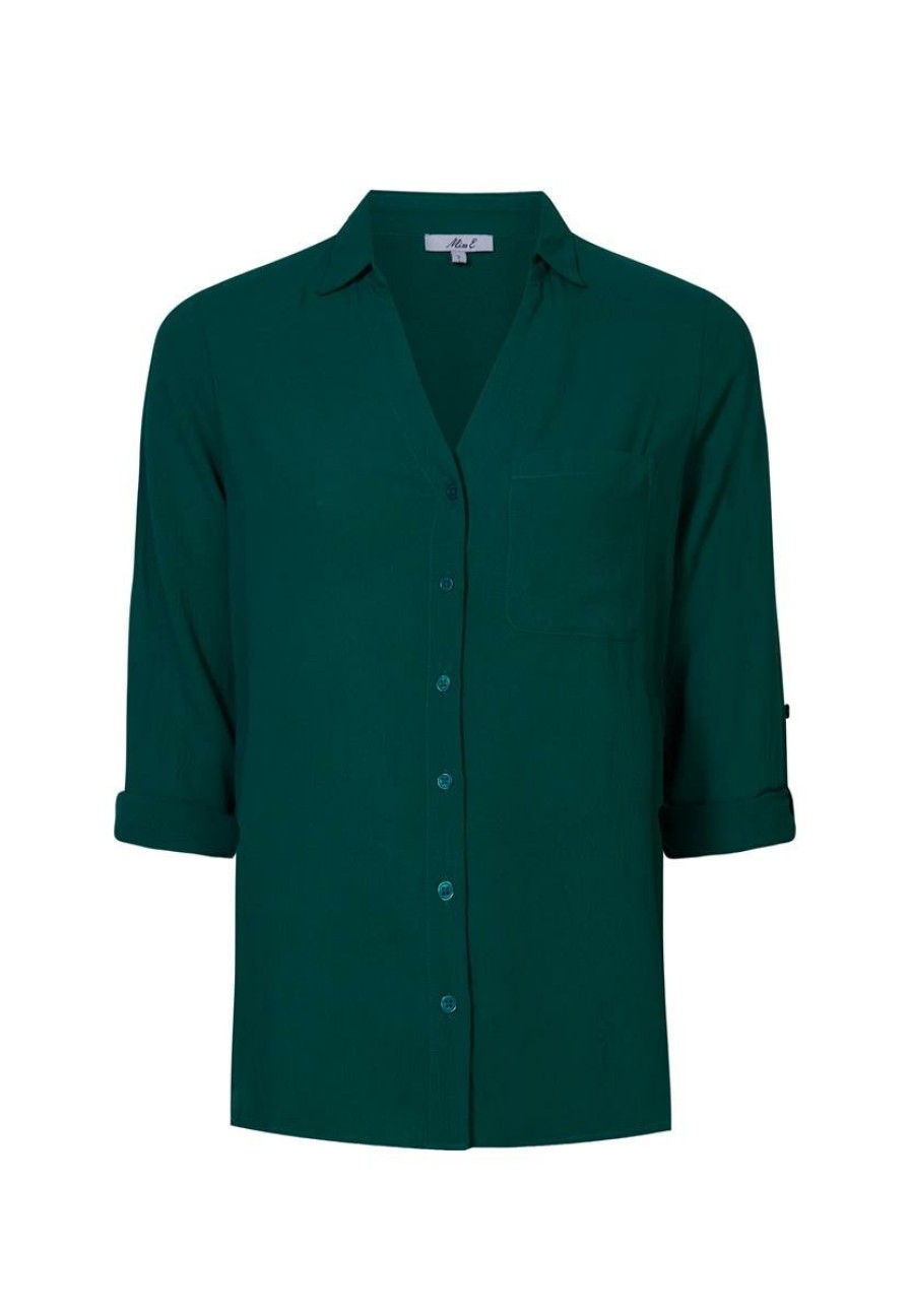 CLOTHING Miss Etam | Blouse Groen