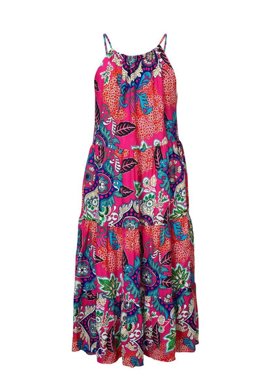 PLUS Miss Etam | Jurk Print Roze