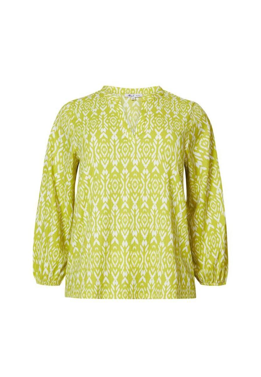 PLUS Miss Etam | Top Print Groen