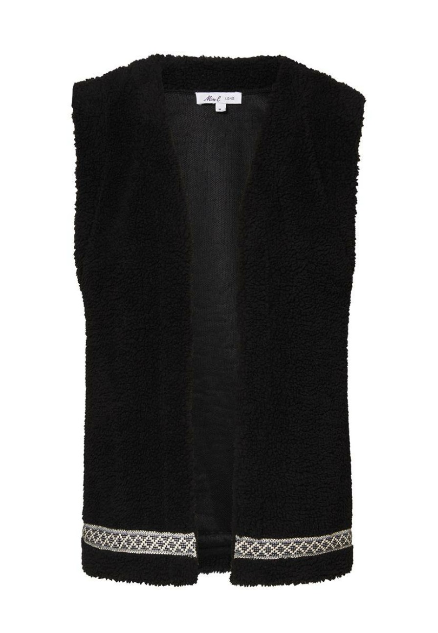 CLOTHING Miss Etam | Gilet Zwart