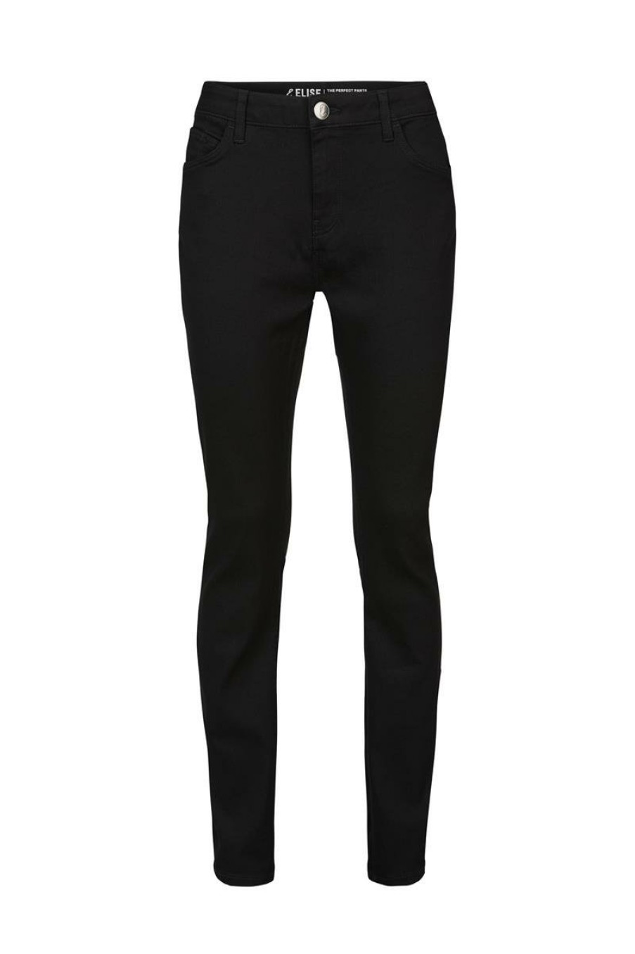 CLOTHING Miss Etam | Broek Slim Fit Zwart 36"