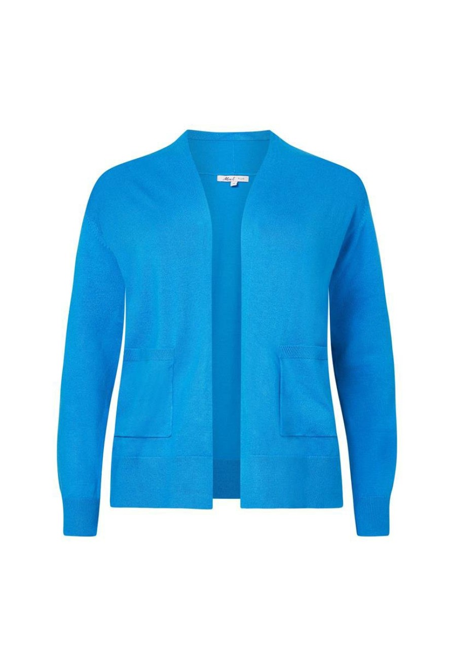 PLUS Miss Etam | Vest Kort Blauw