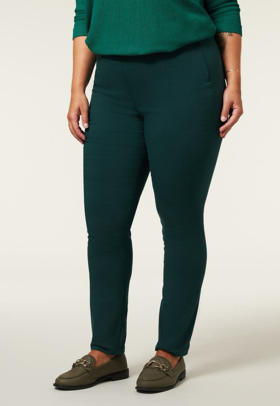 PLUS Miss Etam | Broek Groen 32"