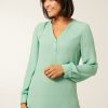 CLOTHING Miss Etam | Blouse 'Lara' Groen