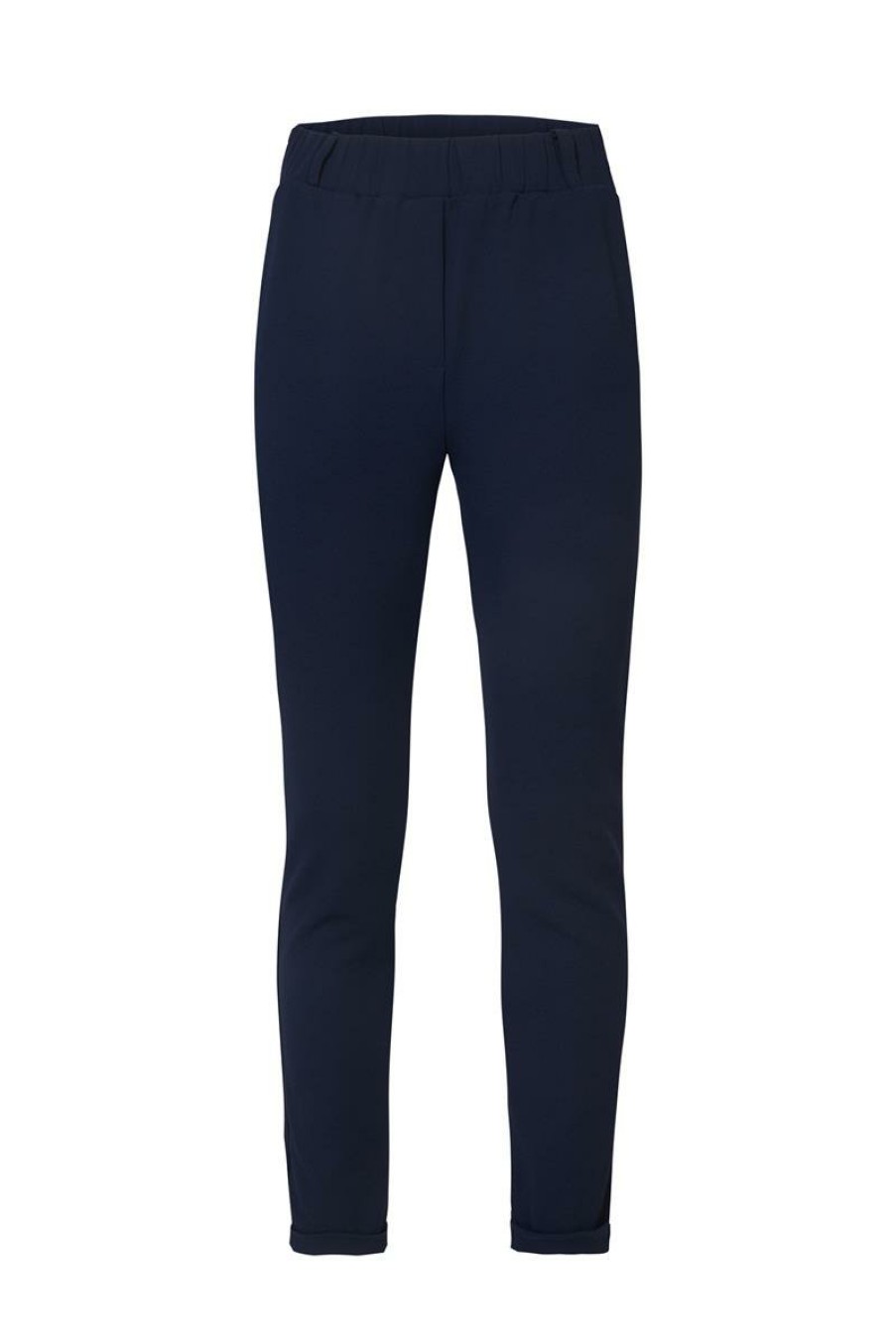 CLOTHING Miss Etam | Broek 'Janine' 7/8 Scuba Blauw