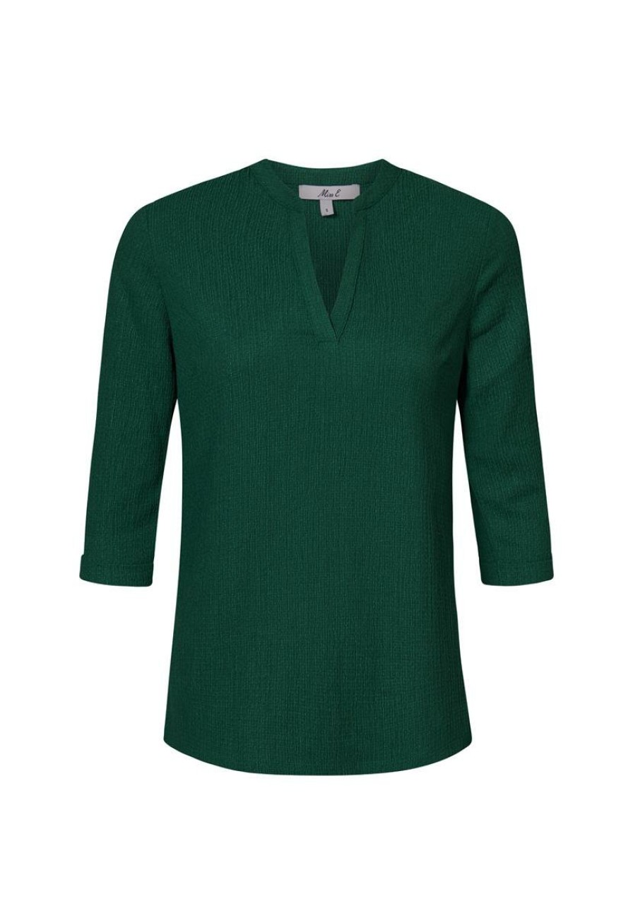 CLOTHING Miss Etam | Top 3/4 Mouw Groen