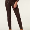 CLOTHING Miss Etam | Broek Metallic Bruin 32"