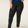 PLUS Miss Etam | Jeans Slim Fit Print Blauw